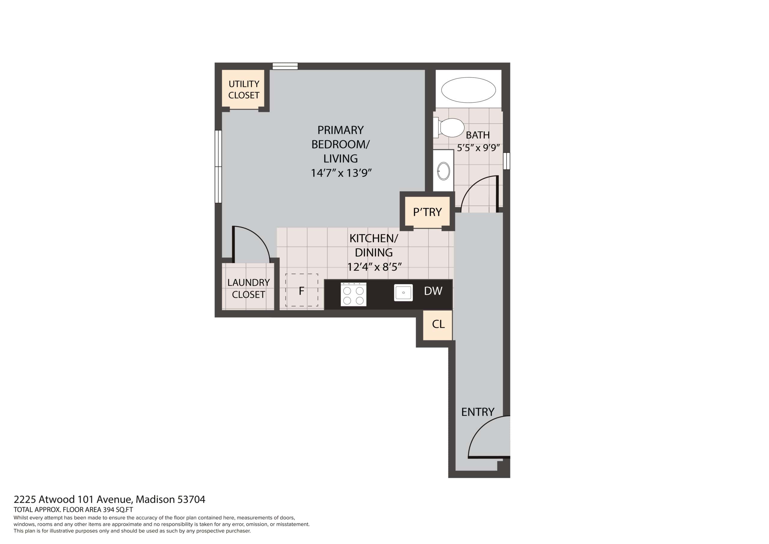 2225 Atwood Ave #101 Floor Plan